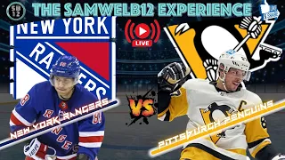 🔵NEW YORK RANGERS vs. PITTSBURGH PENGUINS | Live NHL Hockey | Play by play