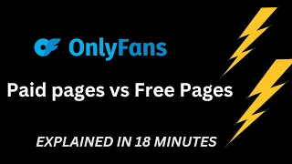 Paid pages vs Free pages - OnlyFans