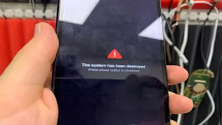 Зрители ремонтируют- Redmi 7a The system has been destroyed