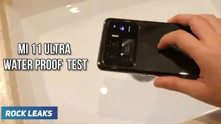 Xiaomi Mi 11 Ultra - WATER PROOF TEST