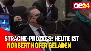 Strache-Prozess: Heute ist Norbert Hofer geladen