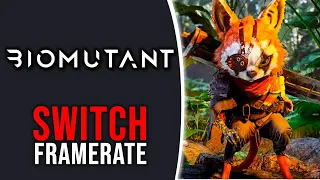 Biomutant - Nintendo Switch Frame Rate Test