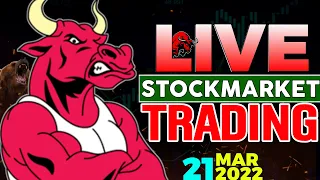 21 March live trading | Bank nifty live trading | nifty | Live Trading Stock | Live option trading