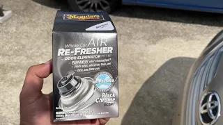 Meguiar’s Air RE-FRESHER Review - Smoke Smell Test