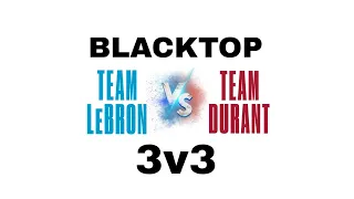 NBA 2k20: Team Durant vs Team Lebron. (3v3 Blacktop)