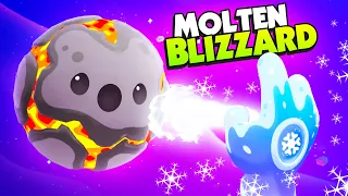 Using MAGIC BLIZZARD Hand to Freeze FIRE BLEBS! - Cosmonious High VR