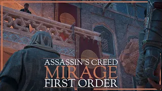 Assassin's Creed Mirage - First Order - Only Target, Undetected, no tools, no distraction.