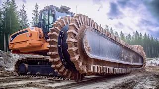 Amazing Fastest Big Wood Sawmill Machines Working At Another Level►3