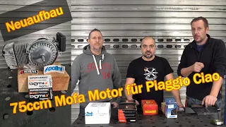 Wir bauen einen 75ccm Mofa/Moped-Motor für die Piaggio Ciao