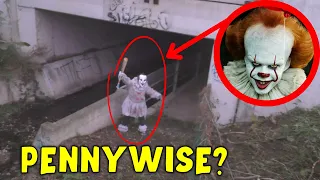 If You See PENNYWISE UNDER THE CLOWNS TUNNEL Escape AS FAST AS POSSIBLE!