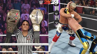 WWE 2K24: Cody Rhodes Destroys Logan Paul at King of The Ring 2024