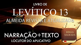 Levítico 13 // Bíblia narrada com texto e áudio // Almeida Revista e Atualizada // Youversion