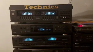 Equalizer Technics Ge70 vs. Ge90 vs. Sh-8058 comparison "jumping diods"