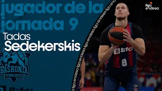 Tadas Sedekerskis, Jugador de la Jornada 9 | Liga Endesa 2021-22