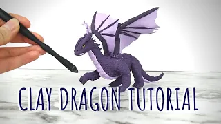 Polymer Clay Dragon Tutorial | Easy Polymer Clay Tutorial