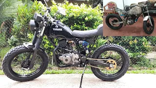 How to Build a Yamaha 225cc SCRAMBLER Motorcycle