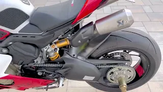 2023 Ducati V4R with Full Race Exhaust