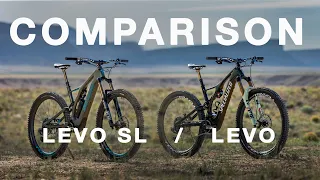 Specialized Levo / Levo SL Comparison | What is the difference? | Marshall Mullen