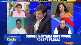 The Newshour Debate: Centre for Probing Robert Vadra - Part 2 (23rd Oct 2014)