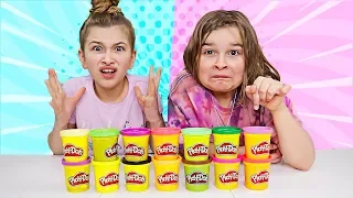 Don't Choose the Wrong PLAY DOH Slime Challenge!! | JKrew