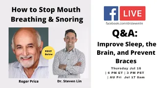 How to Stop Mouth Breathing & Snoring for Better Sleep