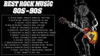 The Best Rock Music  70s, 80s, 90s - Guns N' Roses, U2, Scorpions, Bon Jovi, Led Zeppelin, Aerosmith