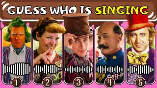 Guess Who's Singing... Wonka Edition 🎤🎶🍫 | Wonka, Charlie, Oompa Loompa, Noodle and more...