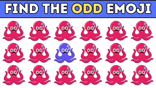 Find the Odd Emoji | Emoji Challenges | Test Your Eyes - 89