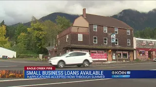 Businesses hurt by Eagle Creek Fire can now get loans