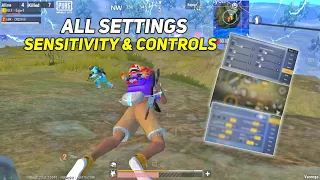 BEST CONTROLS AND SENSITIVITY SETTINGS GUJJAR X - PUBG MOBILE LITE BGMI LITE