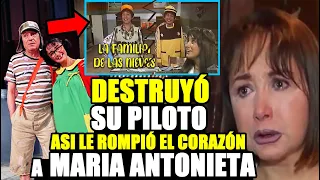 Chespirito le sepultó este piloto y la Chilindrina se vengó de la peor manera