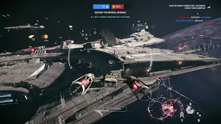 Starfighter Assault Gameplay - Fondor (Rebel) Star Wars Battlefront II