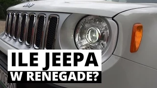 Ile Jeepa jest w Renegade?