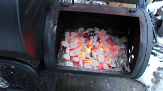 Spare Ribs on Offset Smoker- DELICIOUS!