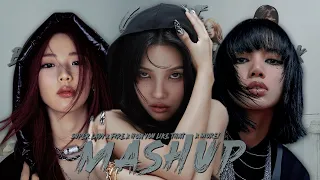 (G)I-DLE x 2NE1 x BLACKPINK x BABYMONSTER - Super Lady x Fire x How You Like That (+More) [MASHUP]