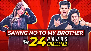 রাকিব এ কি করলো রিতুর সাথে ? | Saying No To My Brother For 24 Hours Challenge | Rakib Hossain