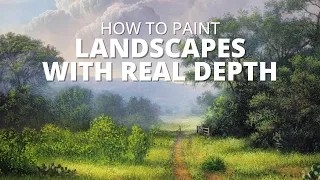 Discover how to paint landscapes with real DEPTH [Forgotten Road: Part 3]