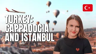 4 days in Turkey: Cappadocia & Istanbul | HOT AIR BALLOON FLIGHT