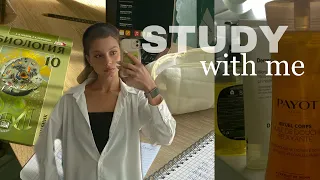 study with me 2023 | продуктивный день | study vlog | как я делаю уроки | учись со мной