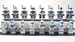 LEGO Star Wars The Clone Wars 501st Legion Unofficial Lego Minifigures