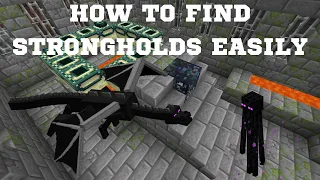 How To Find A Stronghold In Minecraft 1.19 Bedrock Edition MCPE/Playstation/Xbox/Switch No Cheats