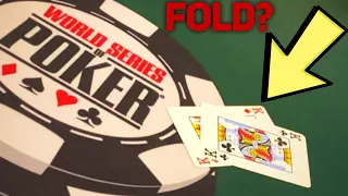 FOLDING POCKET KINGS PRE-FLOP in the $10,000 WSOP Main Event | 2022 World Series of Poker Vlog Day 1