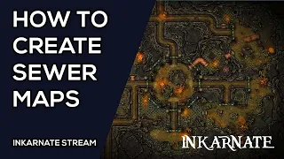 How to Create Sewers | Inkarnate Stream