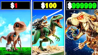 $1 to $1,000,000 Dinosaur in GTA 5 RP