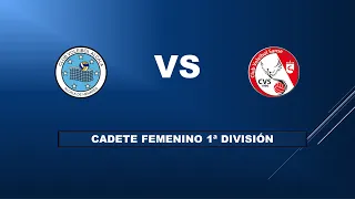 Cadete Femenino: CV Alcalá A VS CV Sanse SUB15