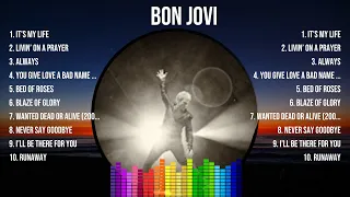 B O N   J O V I  Full Album 2024 🌻 Nonstop 🌻 Popular Songs