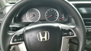 2010 Honda Accord LX - makes noise upon startup