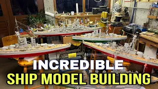 Incredible Warship Model || Ship Model Maker Galery