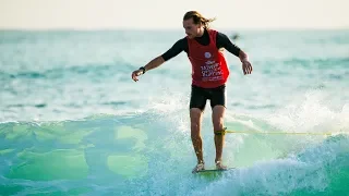 Steven Sawyer and Soleil Errico Crowned 2018 WSL Longboard Tour Champions