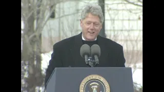 President Clinton in Keene, NH (1996)